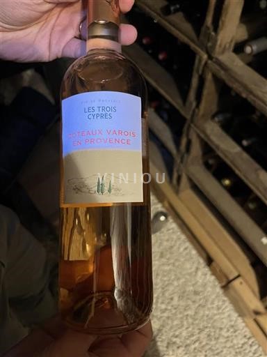Provence Coteaux Varois en Provence Les Trois Cyprès 2022