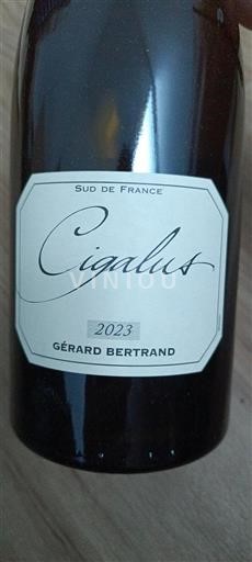 Languedoc-Roussillon Pays d'Oc Gérard Bertrand Cigalus 2023