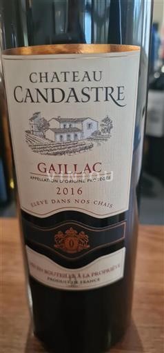 Südwestfrankreich Gaillac Château Candastre 2016