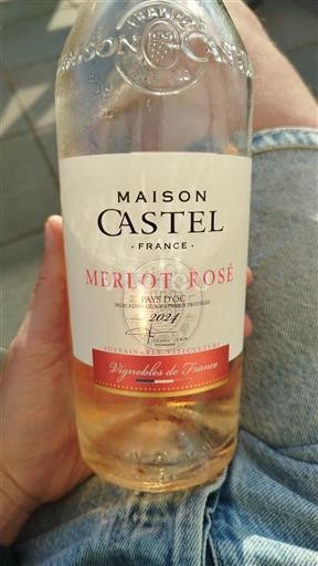 Languedoc und Roussillon Pays d'Oc Maison Castel Merlot Rosé 2024