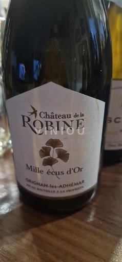 Valle del Rodano Grignan-les-adhémar Château La Robine Mille écus d'Or Senza annata