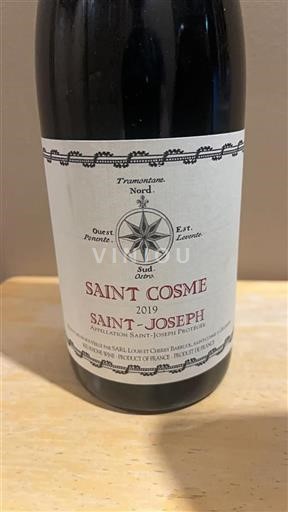 Valle del Rodano Saint-Joseph Château Saint Cosme 2019