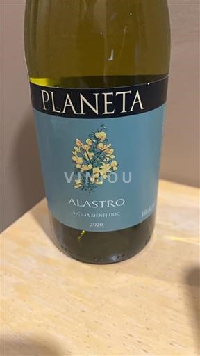 Sicilia Menfi Planeta Alastro 2020