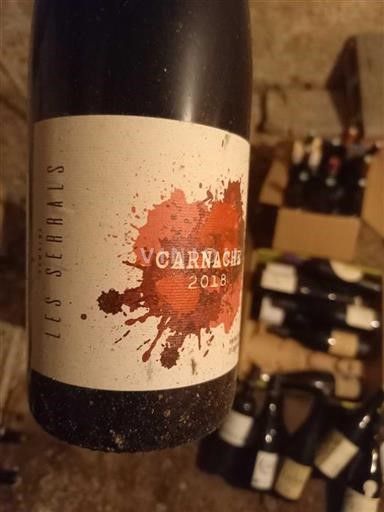 Languedoc Faugères Les Serrals Carnache 2018