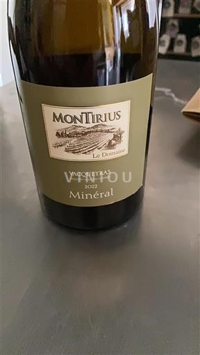 Rhône-dalen Vacqueyras Montirius Minéral 2022