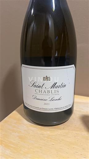 Burgund Chablis Domaine Laroche Saint Martin 2021