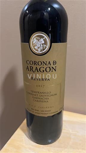 Aragon Cariñena Corona De Aragon Reserva 2017