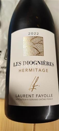 Valle del Ródano Hermitage Laurent Fayolle Les Dionnières 2022