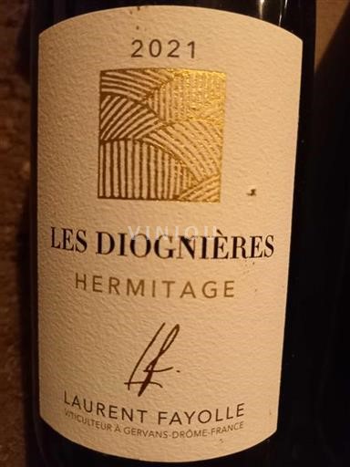 Rhônedalen Hermitage Laurent Fayolle Les Diognières 2021