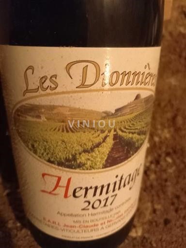 Vallée du Rhône Hermitage Les Dionnières 2017
