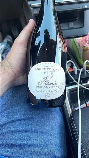 Beaujolais Fleurie Domaine André Colonge Et Fils Marancières 2018