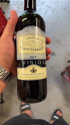 Bordeaux Castillon-côtes-de-bordeaux Château Haute Terrasse 2018
