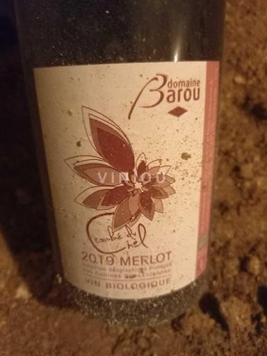 Alpe in reke Rona Ronski grici Domaine Barou Tomber du Ciel 2019