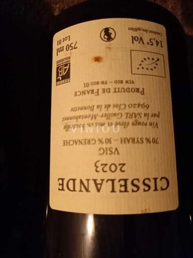 Rhône Valley Not Specified Guille-montabonnet Cisselande 2023
