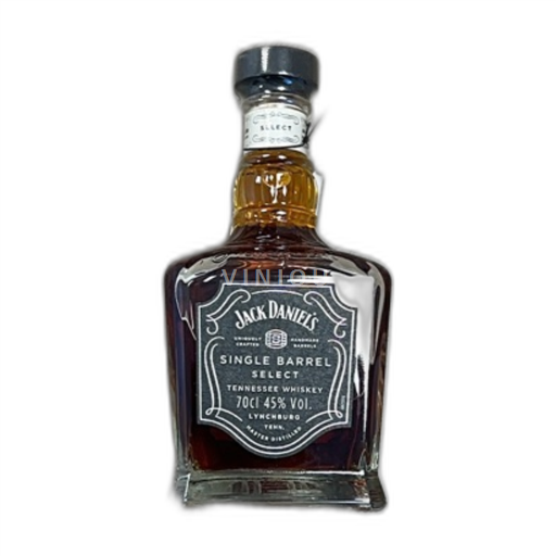 Whisky Tennessee Whiskey Jack Daniel's Single Barrel Select de la distillerie : Jack Daniel’s 7 ans d'âge distillé en 2018 USA Tennessee