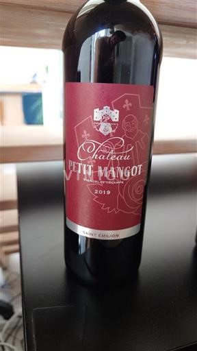 Bordeaux Saint-Émilion Château Petit Mangot 2019