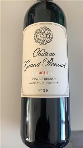 Bordeaux Canon-Fronsac Château Grand Renouil 2014