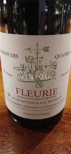 Beaujolais Fleurie Domaine Des Quatre Vents 2021
