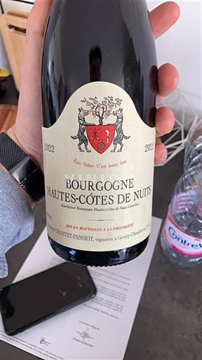 Borgogna Hautes Côtes de Nuits Géant Et Pansiot 2022