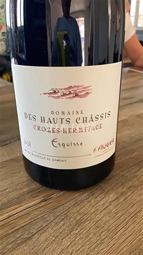 Vale do Ródano Crozes-Hermitage Domaine Des Hauts Châssis Esquisse 2024