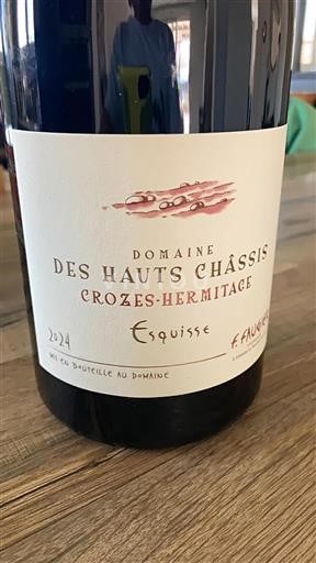 Vale do Ródano Crozes-Hermitage Domaine Des Hauts Châssis Esquisse 2024