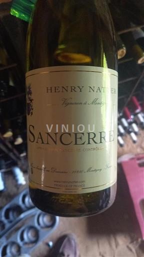 Vallée de la Loire Sancerre Domaine Henry Natter 2023