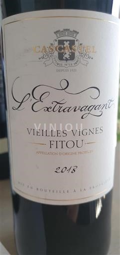 Languedoc Fitou Château Cascasel L'Extravagant Vieilles Vignes 2018