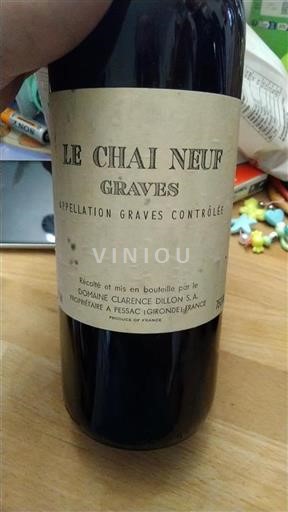 Bordéus Graves Domaine Clarence Dillon Le Chai Neuf Não Sazonado