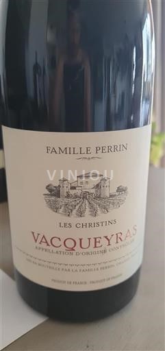 Rhône Valley Vacqueyras Famille Perrin Les Christins 2018