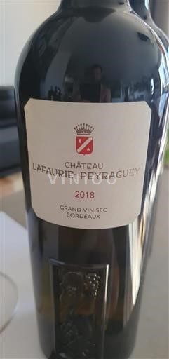 Bordeaux Sauternes Château Lafauriepeyraguey 2018