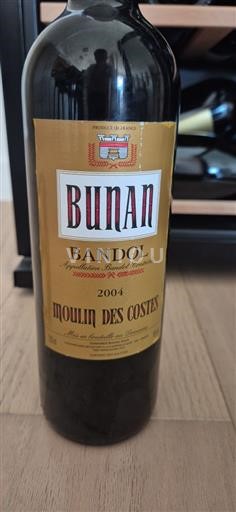 Provansa Bandol Domaine S Bunan Moulin des Costes 2004