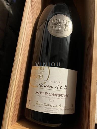 Vallée de la Loire Saumur-champigny Robert Et Marcel Réserve R&M 2014