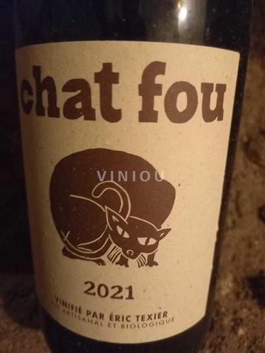 Rhônedalen Côtes du Rhône Éric Texier Chat Fou 2021