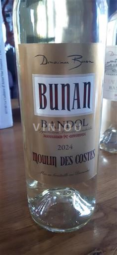 Provansa Bandol Domaine S Bunan Moulin des Costes 2024