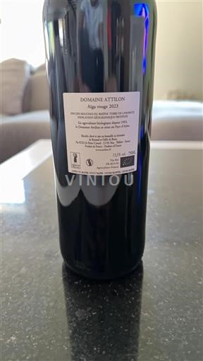 Rhônevallei Niet gespecificeerd Domaine Attilon Aïga rouge 2023
