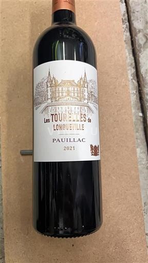 Bordeaux Pauillac Grand Cru Les Tourelles De Longueville 2021