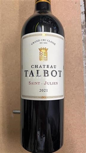 Bordeaux Saint-Julien Grand Cru Talbot 2021