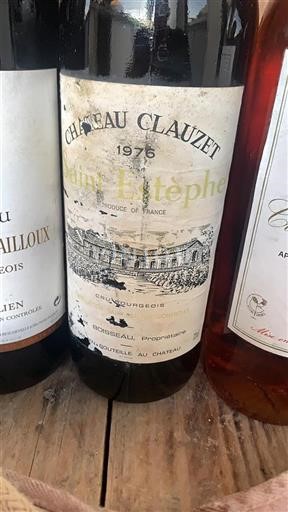 Bordeaux Saint-Estèphe Cru Bourgeois Château Clauzet 1976