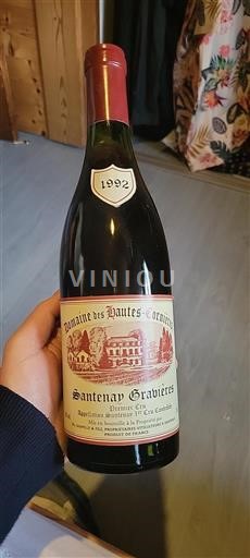 Bourgondië Niet gespecificeerd Premier Cru Domaine Des Hautescornières Santenay Gravières 1992