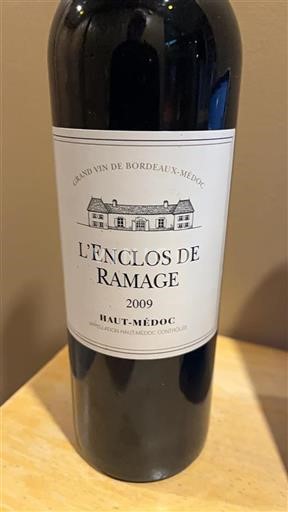 Bordeaux Haut-Médoc L'enclos De Ramage 2009