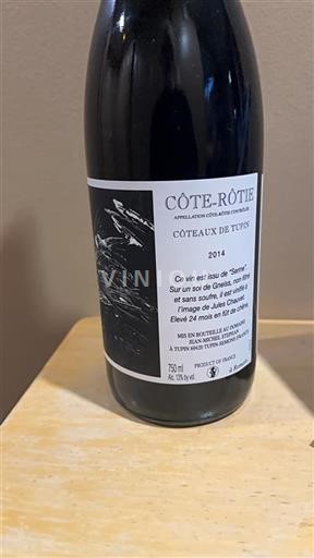 Údolí Rhôny Côte-rôtie Domaine Jeanmichel Stephan Côteaux de Tupin 2014