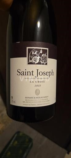 Valle del Ródano Saint-Joseph Bernard & Nicolas Garayt La Croix 2022