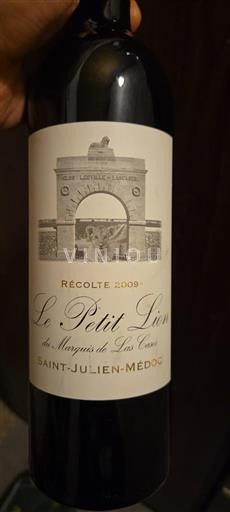Bordeaux Saint-Julien Clos Leoville Las Cases Le Petit Lion 2009