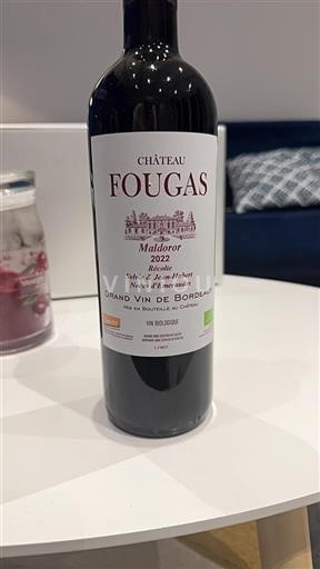 Bordeaux Côtes-de-bourg Château Fougas Maldoror 2022