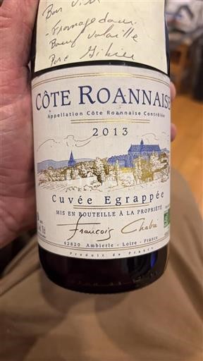 Vallée de la Loire Côte-roannaise François Chavier Egrappée 2013