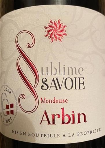 Savoie and Bugey Mondeuse Cave Cruet Sublime 2021