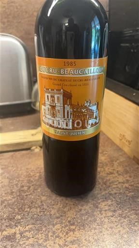 Bordeaux Saint-Julien Grand Cru Château Ducrubeaucaillou 1985