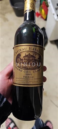 Bordeaux Pauillac Grand Cru Classé Château Batailley 1995