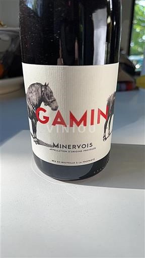 Vin Rouge sec Gamin 2023 France Languedoc Minervois AOC