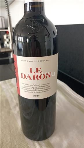 Bordeaux Unspecified Le Daron 2019